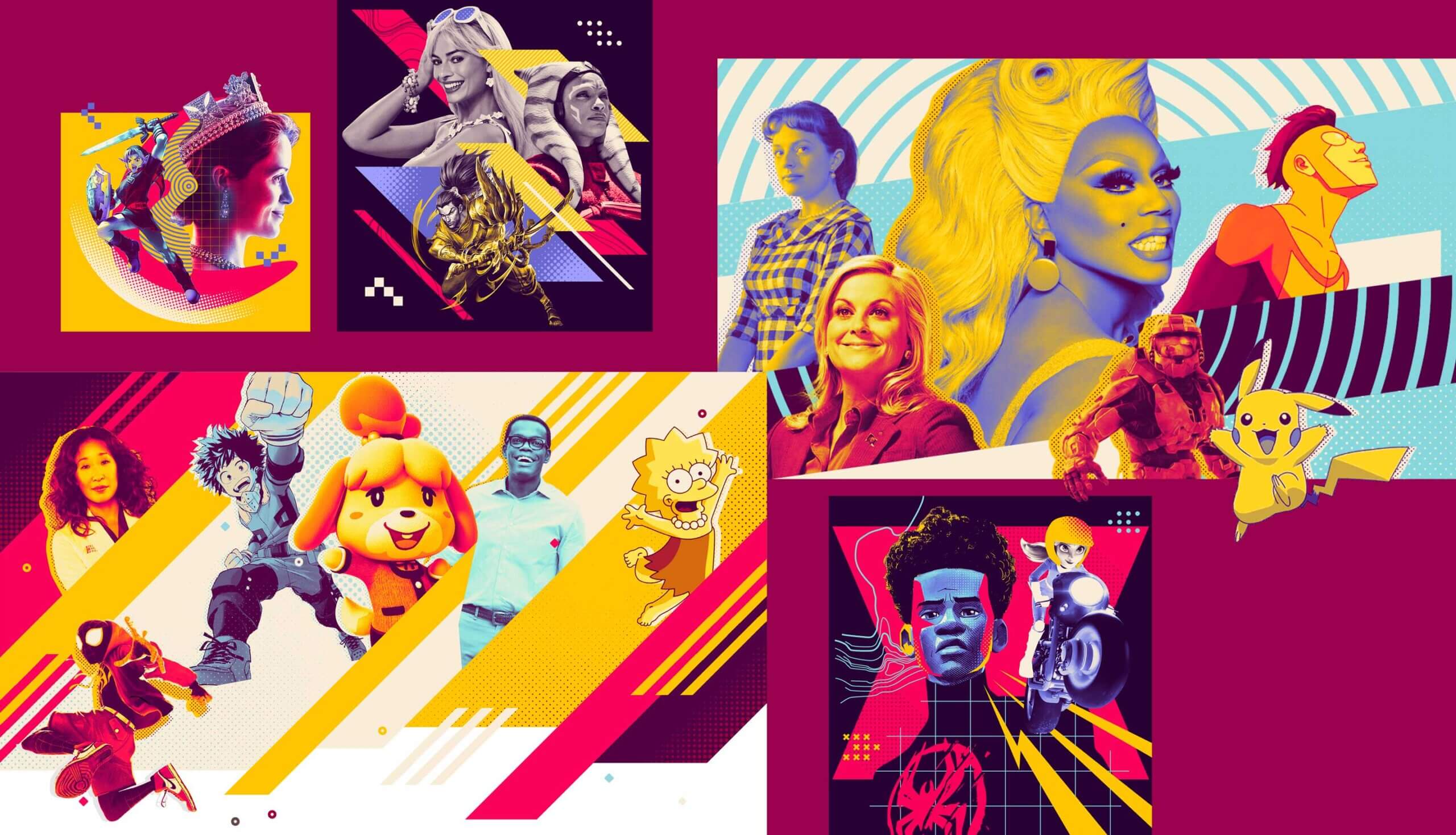 Character Collages Character Collages